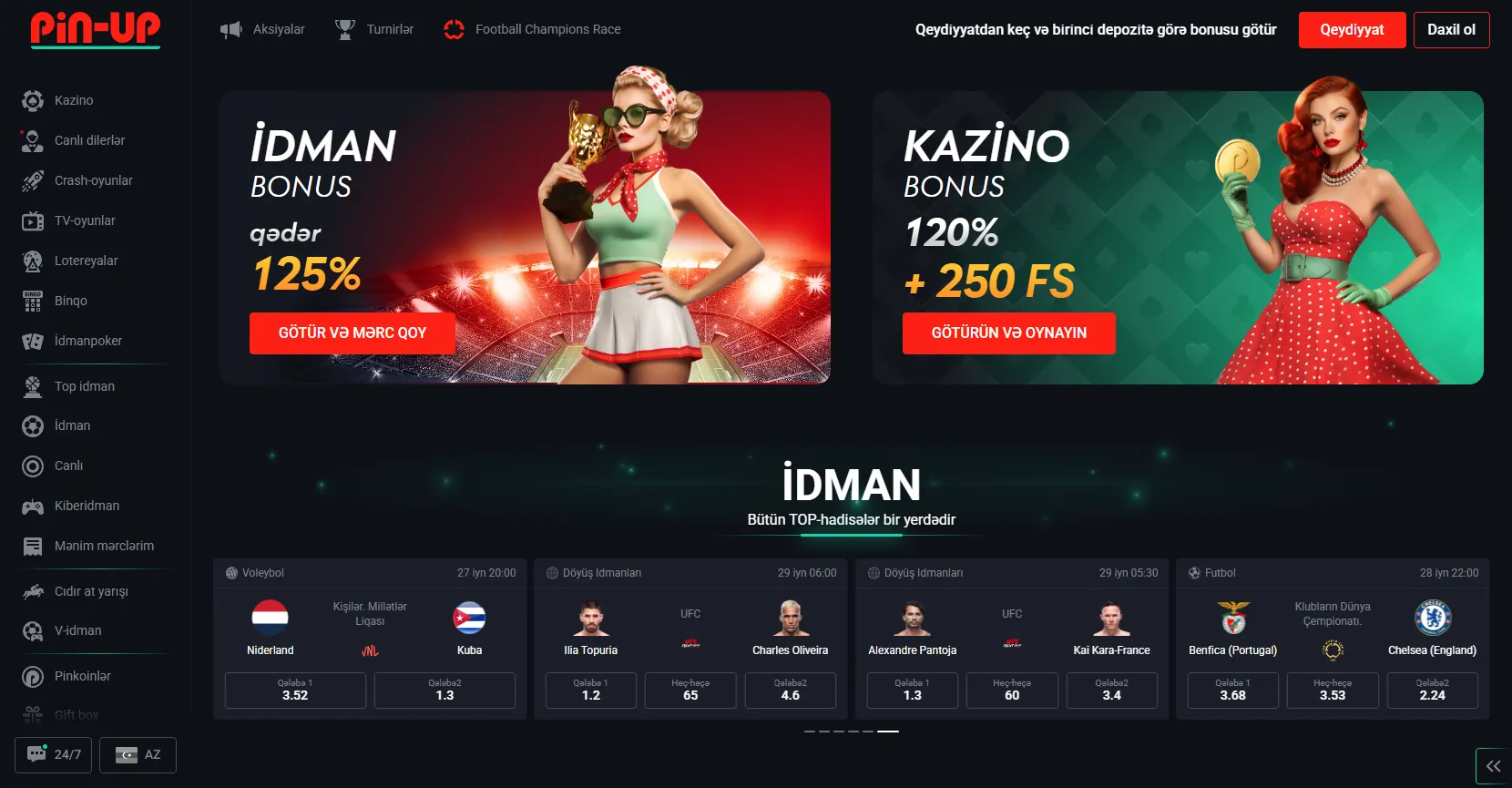 Pinup giriş ilə uğurunuzu təmin edin Pin Up casino login səhifəsi ilə yeni başlanğıc edin